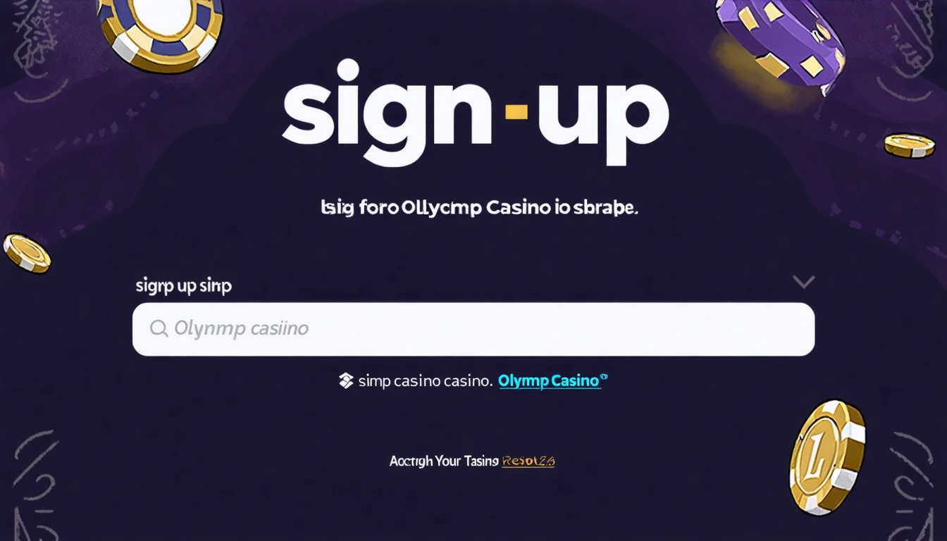 signup Olymp Casino'